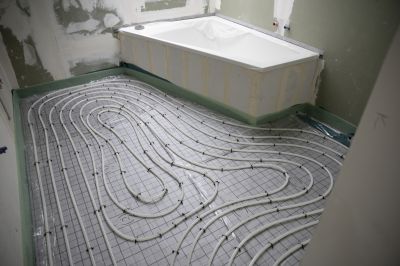 Bathroom Renovation Featuring Heated Floors